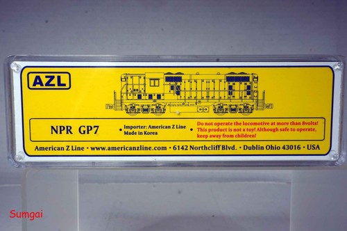 AZL Z Scale Z Gauge American Z Line 6203-3 EMD GP7 Nickle Plate Road Diesel #429 - Picture 4 of 5
