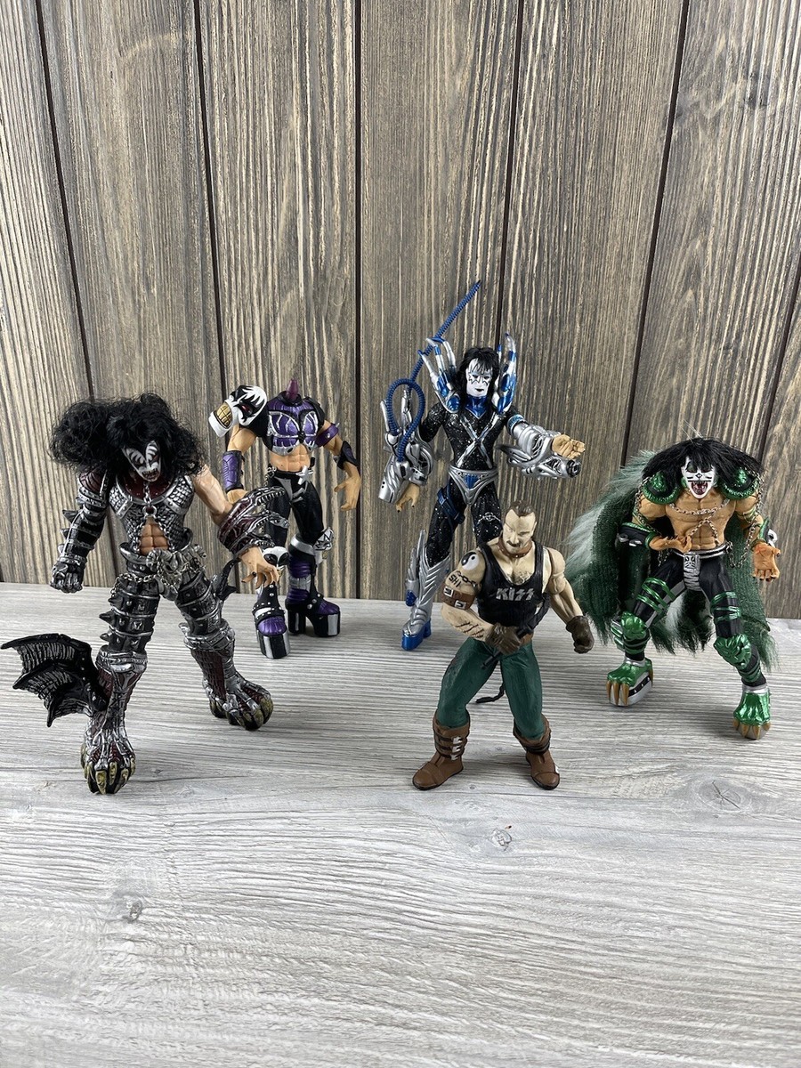 香港トイ マイケル・ラウ KISS ver. 4体セット KISS McFarlane Toys 1997 KISS Ultra Action Figure Set of 4