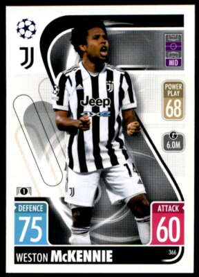 2021-22 Topps Match Attax UEFA Champions League #366 Weston