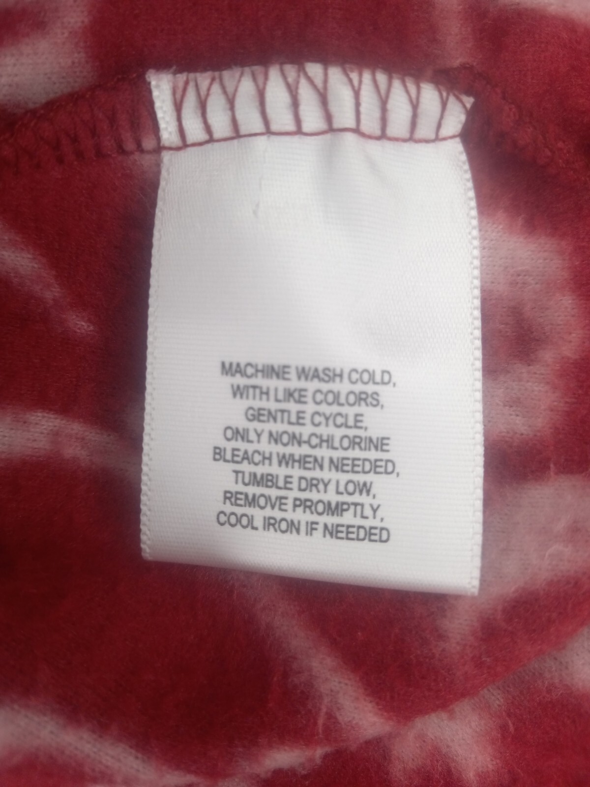 Basic Editions Women's Size Large Button Down Red… - image 9