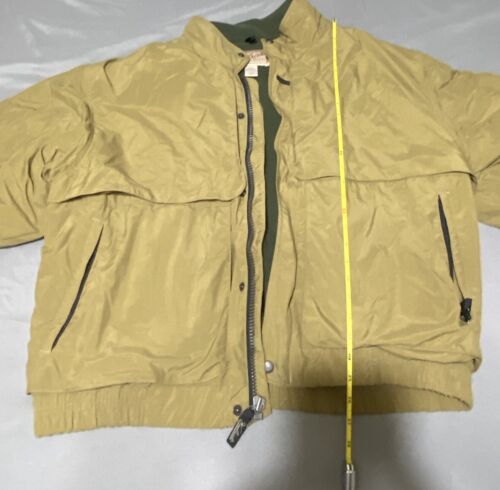Giacca Bomber Vintage Woolrich Uomo 2XL Marrone Classico Casual Comoda - Foto 3 di 12