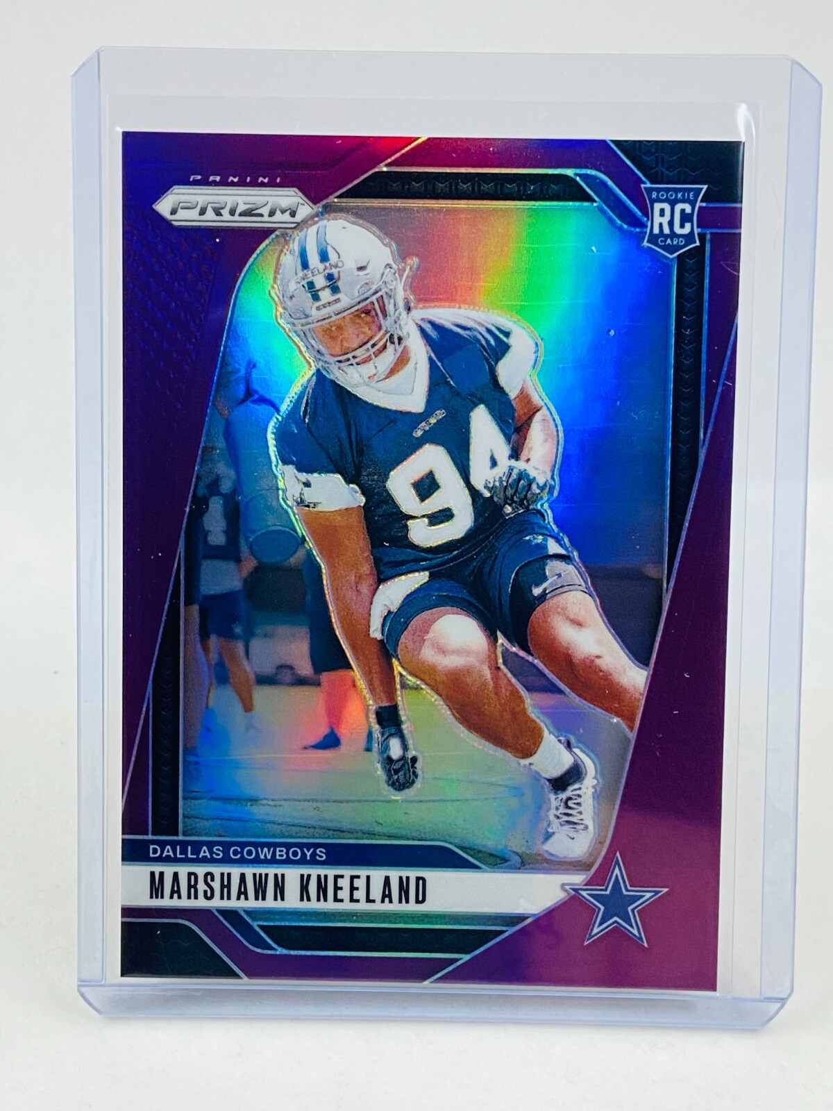2024 Panini Prizm Marshawn Kneeland RC Purple #099/125
