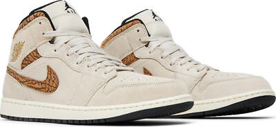 靴 AIR JORDAN 1 MID SE \"BROWN ELEPHANT\" 27 Jordan 1 Mid SE Brown Elephant Men's - DZ4129-102 - US