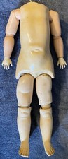 Antique 18  German Fully Jointed Doll Body To Make 22  Doll