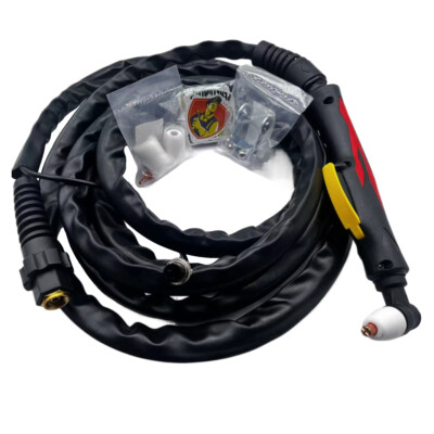 16 ft Plasma Cutter Torch Cutting Gun Consumables fits CUT50D CUT-50D