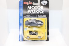 Maisto Motor Works 32 2-car Pack Porsche Boxster And Carrera New Old Stock Maisto Motor Works 32 2-car Pack Porsche Boxster And Carrera New Old Stock