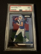 2018 Panini Prizm Josh Allen RC #205 PSA 9 Mint Buffalo Bills Rookie