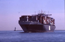 sl18 Slide 1996  Korea APL American President Lines Cargo ship 151a