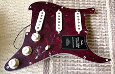 Genuine FENDER Vintera Pre-Wired '60s Loaded Strat 11-Hole TORTOISE Pickguard