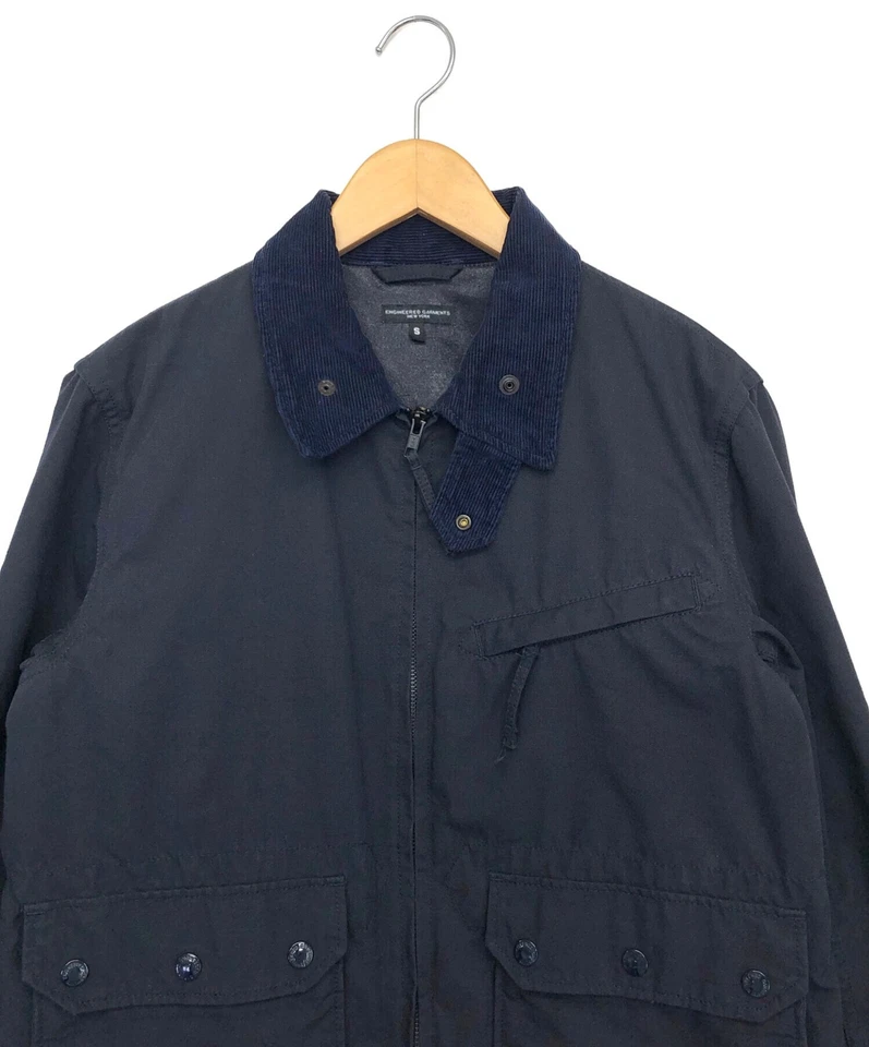 Engineered Garments corduroy collar jacket Size: S Navy Men - Image 2 of 4