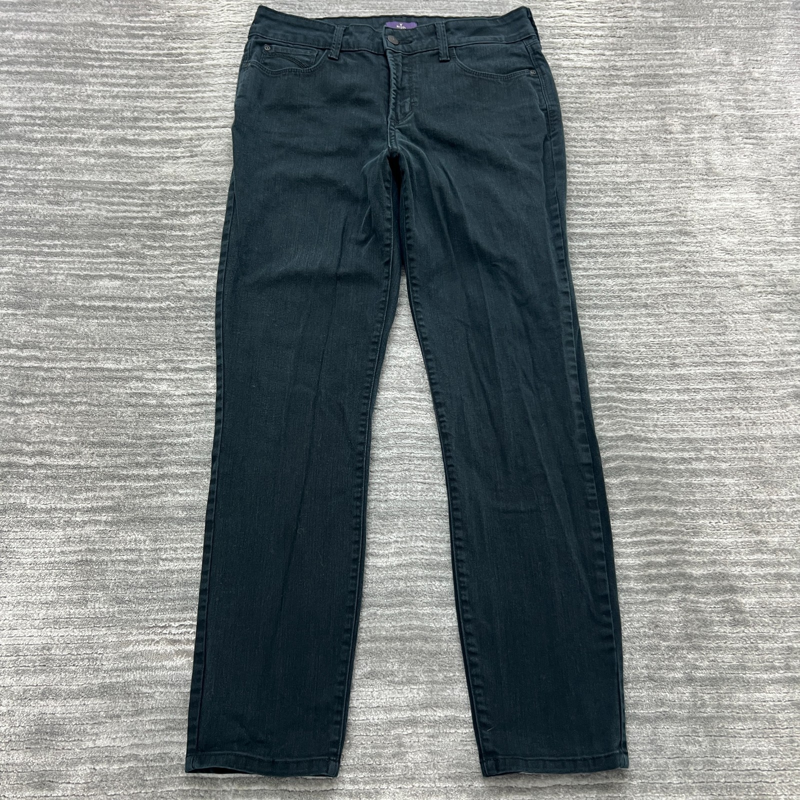 Size 4 Womens Clarissa Ankle Mid Rise Blue Denim