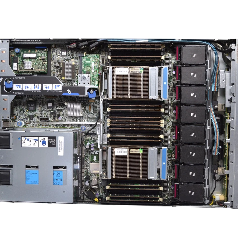 HP ProLiant DL360p Gen8 服务器 2x Xeon E5-2670 2.60GHz 256GB P420i 2x PS 无硬盘 — 第 3/4 张图片