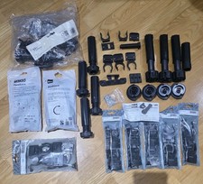 💕 Bundle JOB LOT 💕 BLACK Cabinet Plinth Lock Panel Lock Kitchen Legs Clips