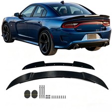 Wickerbill Rear Spoiler for Charger SXT SCAT GT R T SRT 2015-2024 Carbon Fiber