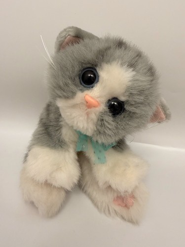 Vintage Tyco Kitty Kitty Kittens "Smokey" Purr Cat Plush Toy 2001 RARE! GIFT