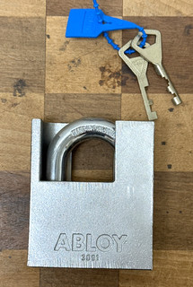 ABLOY 3091 Padlock With 2 Keys