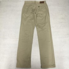 Lee Jeans Mens 30x33 Beige Denim Regular Straight Western Cowboy W30 L33