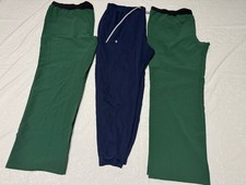 Fabletics /Ave Scrub Pants Lot/3 Pairs 3XL XXXL Cargo Pants/Tall Inseam 34  