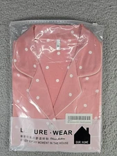 Leisure Women XXL Silk/SatinPajama Set Nightwear Ladies Button Sleepwear Pink