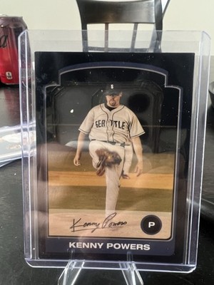 2009 HBO Eastbound & Down PROMO KENNY POWERS Baseball Card #00 Seattle Mariners