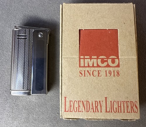 VINTAGE IMCO STREAMLINE 6800 LIGHTER MADE IN VIENNA AUSTRIA