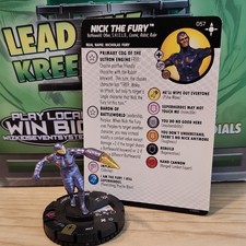 WizKids Marvel HeroClix 057 Nick the Fury SR