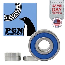 4 6302-2RS Premium Rubber Seal Ball Bearing C3 EMQ, 15x42x13, 6302 2RS 6302rs