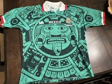 ABA Sport Vintage Mexico  100% Authentic 1998 Jersey XL With Watermark on Fabric