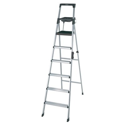 Cosco 2081AABLD 8 Ft. Signature Series Aluminum Folding Step Ladder 300 Lb. Type