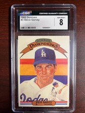 1982 Donruss #8 Steve Garvey  CGC 8 NM/MINT