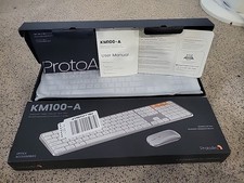 Protoarc Bluetooth Triple Channel Backlit Keyboard And Mouse Combo KM100-A