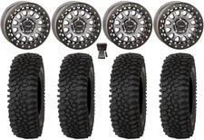 System 3 SB-6 Bdlk 15"Wheels Gm 6+1 33"Roctane ST Tires Ranger 1500 & Xpedition