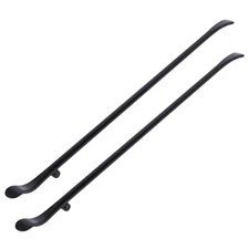 2-Pack 34645 Tire Mount and Demount Iron Tubeless Tire Removal Tool 37 in Black