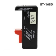 2PC Digital Battery Tester Universal Voltage Checker for AA AAA C D 9V Cells