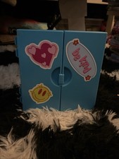 Blue Bead Kit With Beads Included And Stickers Inside And Outside 