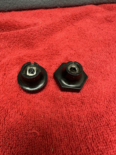 ๐80-87-91 FORD TRUCK F150 F250 BRONCO DASH WIPER-HEADLIGHT SWITCH KNOBS BLACK - Picture 3 of 6