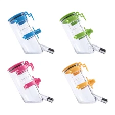 Hang Pet Water Dispenser Easy to Install Dog Water Bottle No Drip Pet Drinker