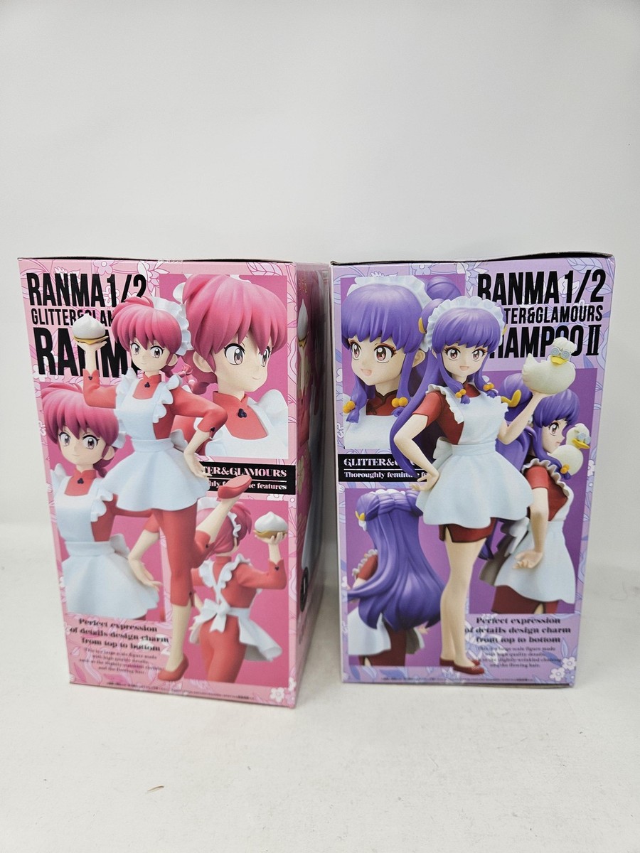 Banpresto Glitter & Glamours Ranma 1/2 Ranma Shampoo II 2pc Figure