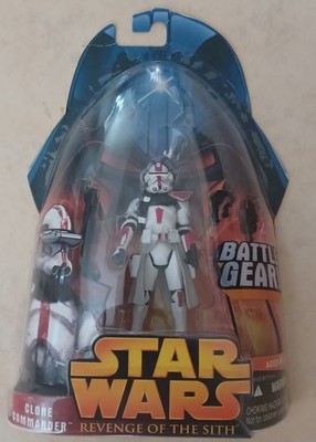 Star Wars Revenge of the Sith Clone Commander (Red) Battle Gear #33 B12