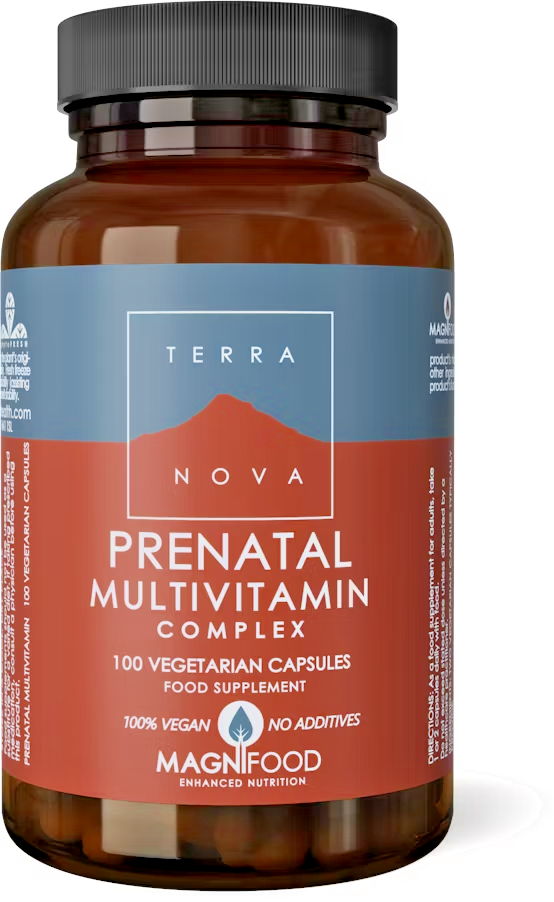 Terranova Prenatal Multivitamin Complex 100 Capsules - Image 3