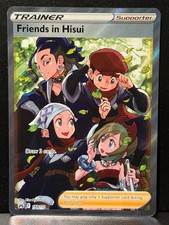 Friends in Hisui 148/159 SWSH Crown Zenith Ultra Rare Holo Pokemon Card LP