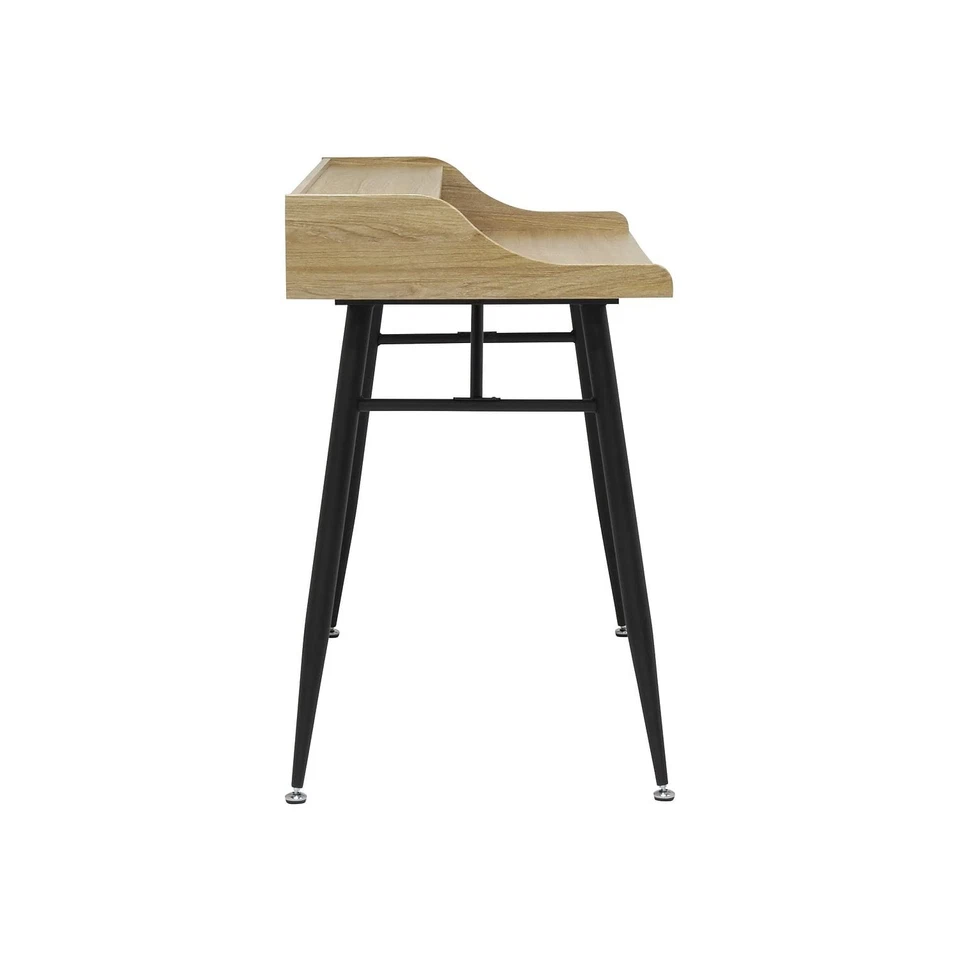 Calico Designs Le Woodford 45” de ancho moderno, secretaria, escritorio, escritorio con bajo... Foto 4 de 4