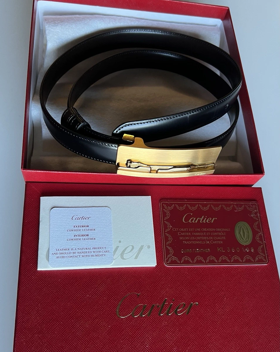 Las mejores ofertas en Cartier cinturones de cuero para De  display picture 3