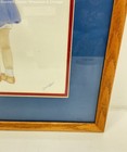 Flag Girl Watercolor Painting Signed by Patricia Sears — photo 2