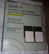 ISINLIVE LV-PUR131 And LV-PUR131S SMART WI-FI REPLACEMENT Air Purifier FILTERS