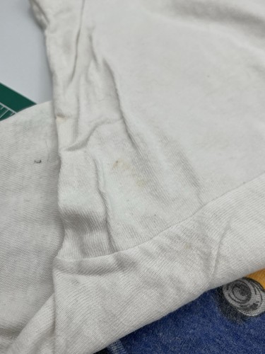 T-shirt calcio vintage anni 90 Michigan Wolverines XL punto singolo USA maglietta - Foto 8 di 8