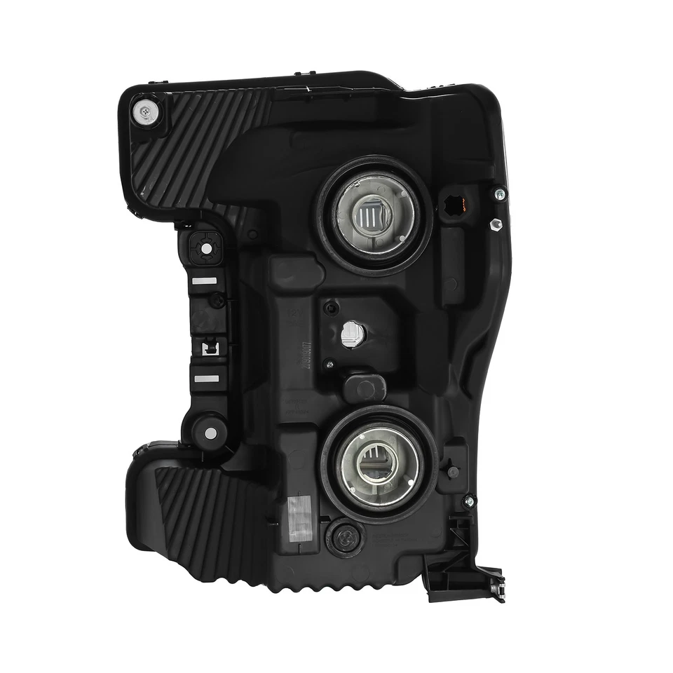 Par de faros cromados estilo fábrica para Ford Super Duty 2017-2019 2018 Foto 4 de 4