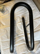 Image of SEALEY Motorcycle Wheel Chock 95mm Garage Pit Paddock Trailer Transporter Stand