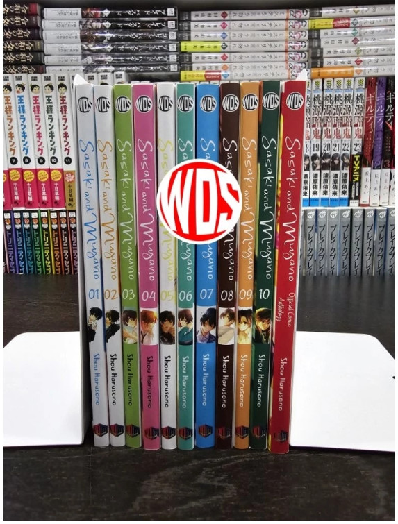 Sasaki and Miyano Manga Loose & Complete Set English Comic Volume 1-10