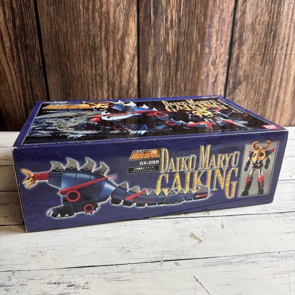 BANDAI Soul of Chogokin GX-05R Daiku Maryu Gaiking Figure Japan - Image 2 of 4